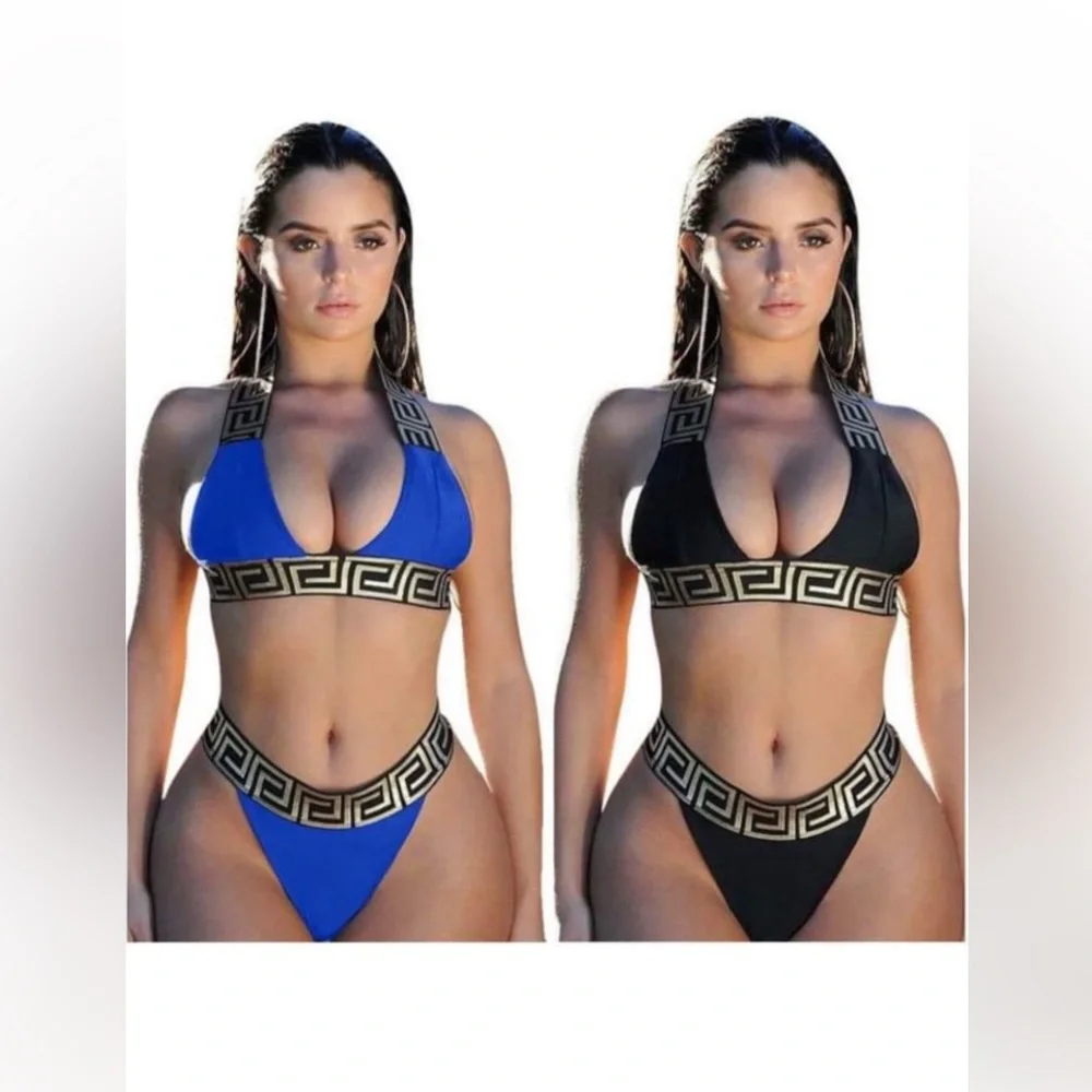 Greek Key Bikini - Picture 3 of 7
